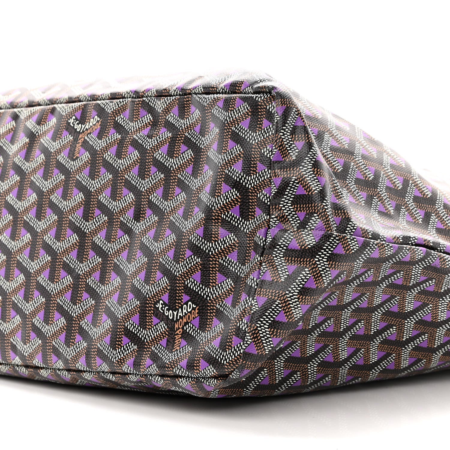 Goyard Goyardine Saint Louis Claire Voie PM Black Violet 11 of 14