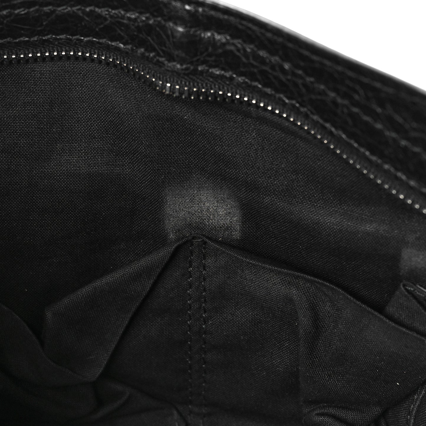 Agneau Classic Silver Hardware S City Black