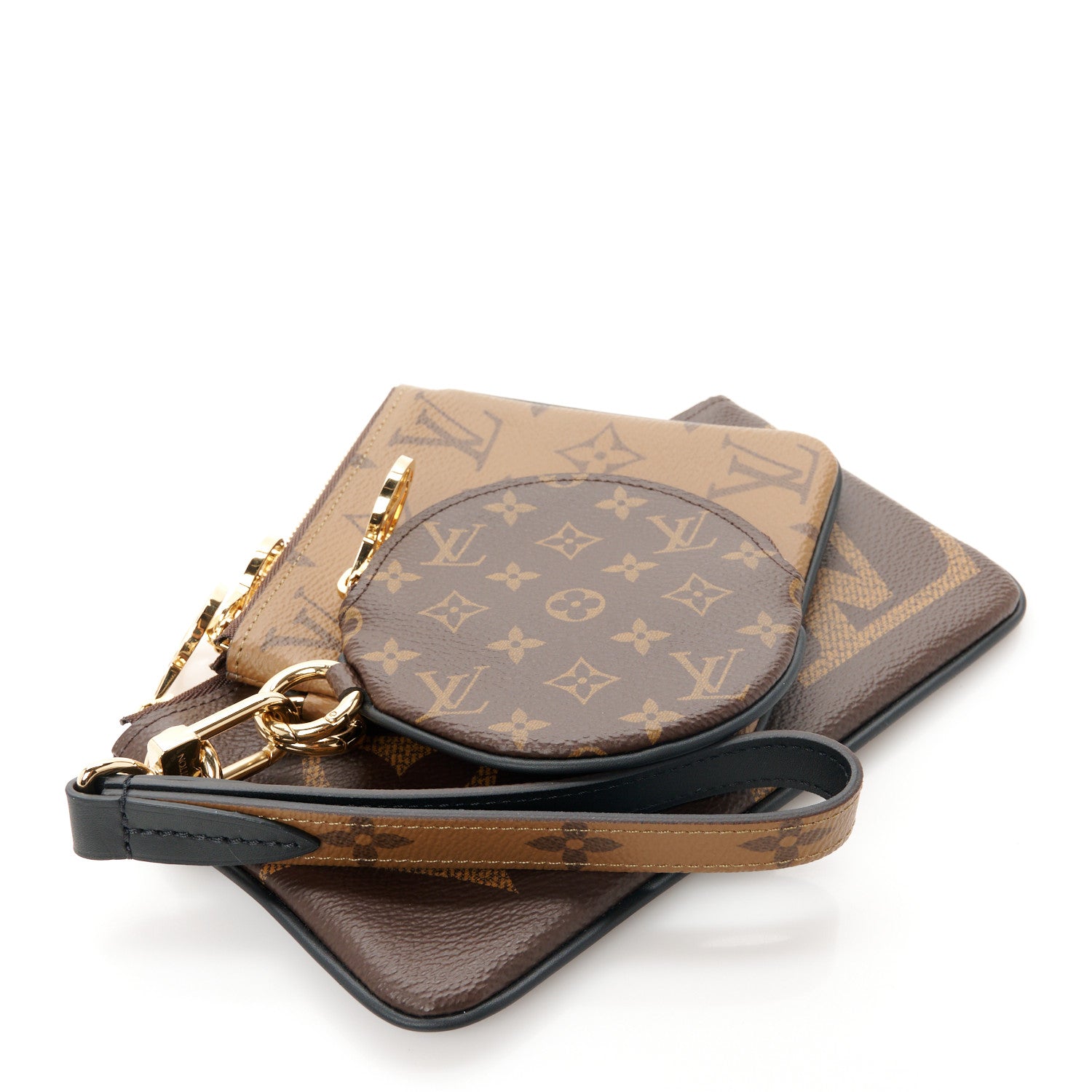 Louis Vuitton Reverse Monogram Giant Trio Pouch 4 of 13