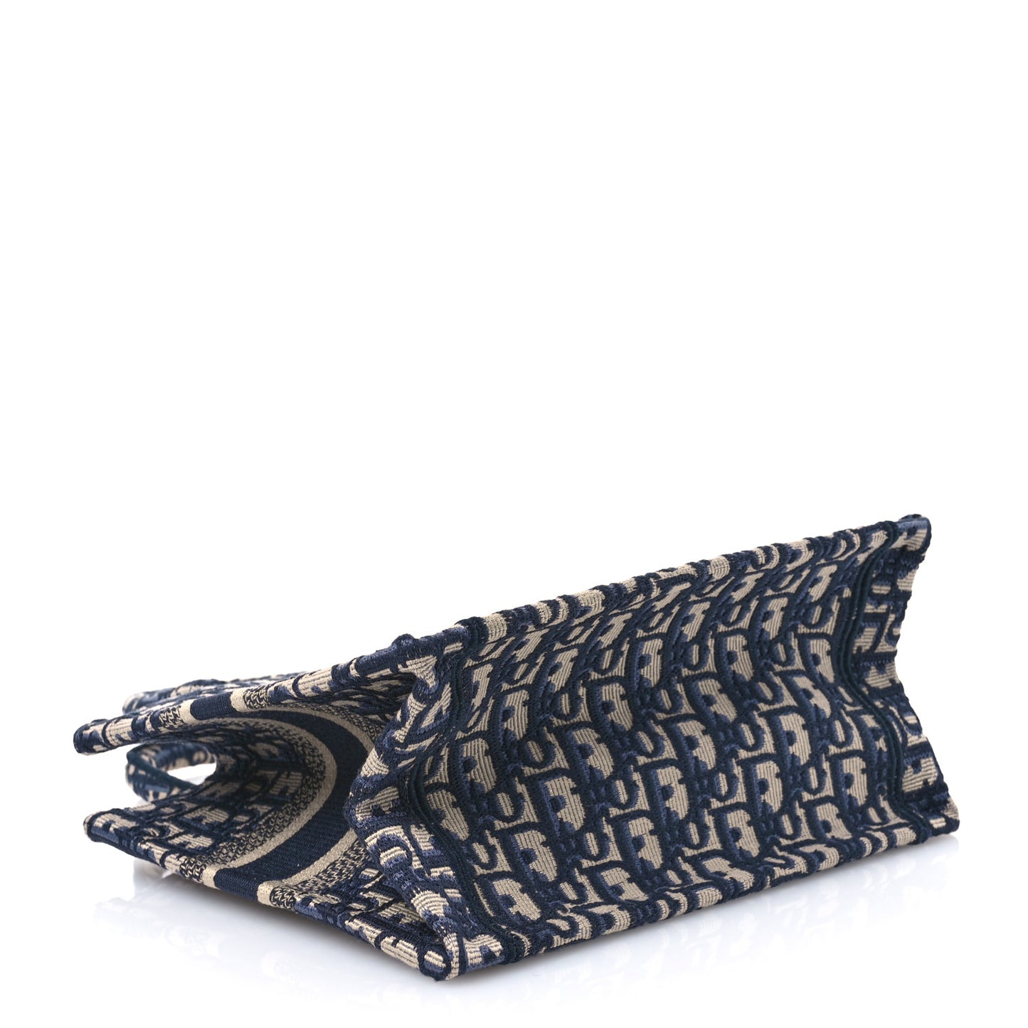 Oblique Small Book Tote Blue Multicolor