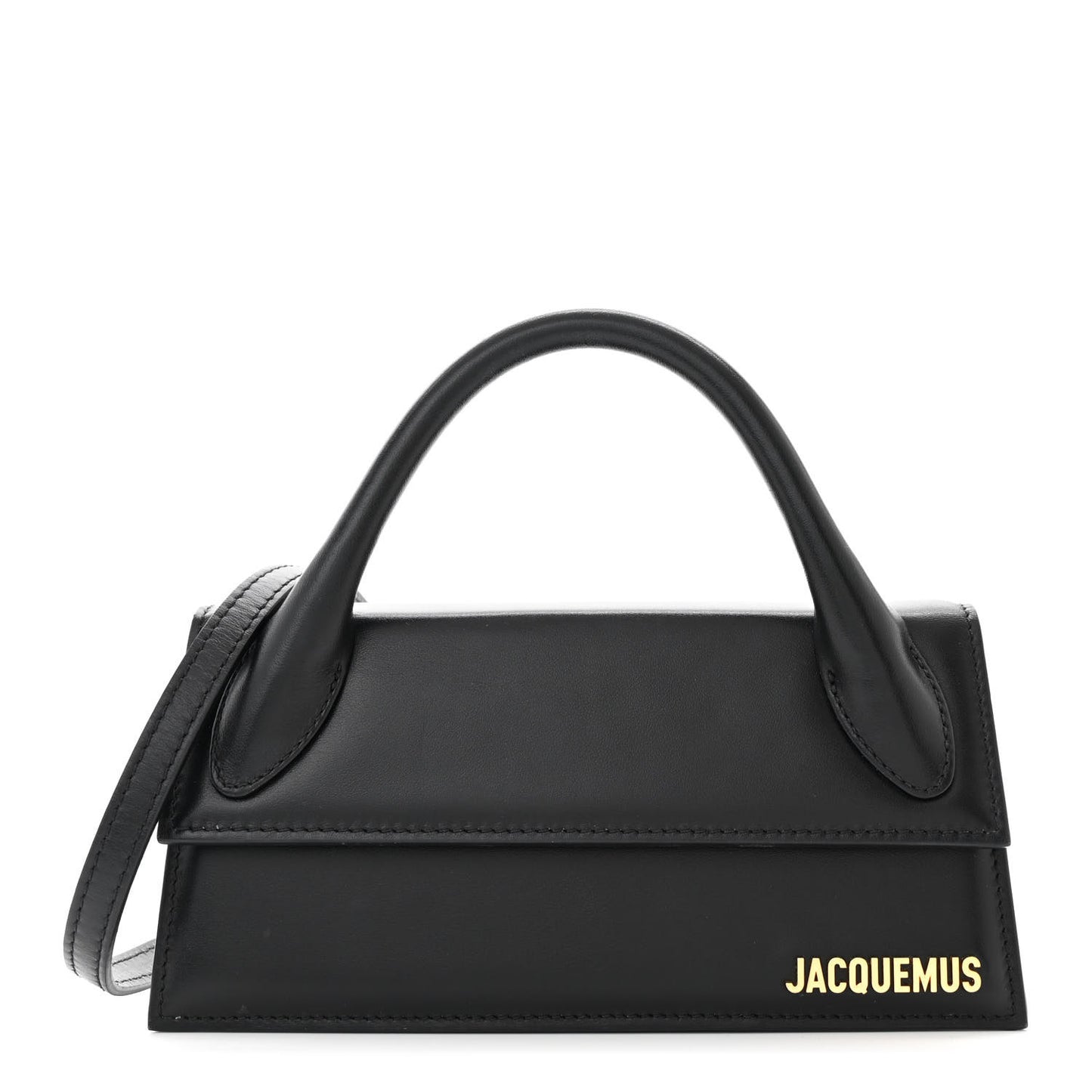 Smooth Calfskin Le Chiquito Long Black