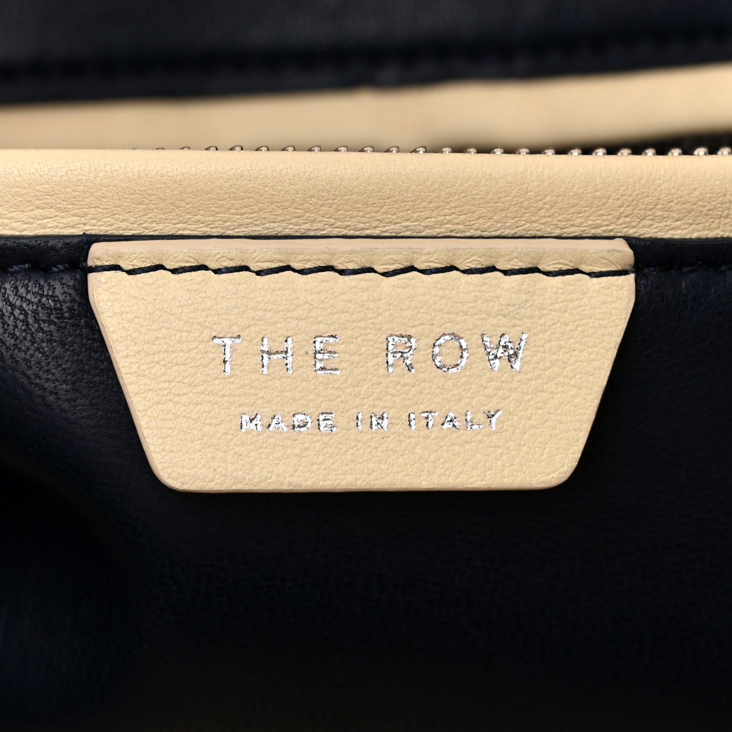 Calfskin Gabriel Foldover Tote Ivory