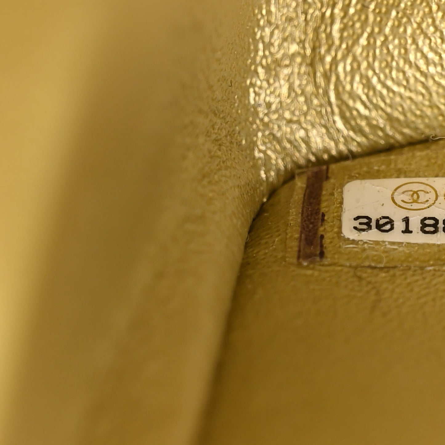 Metallic Goatskin Quilted Mini 2.55 Reissue Flap Multicolor