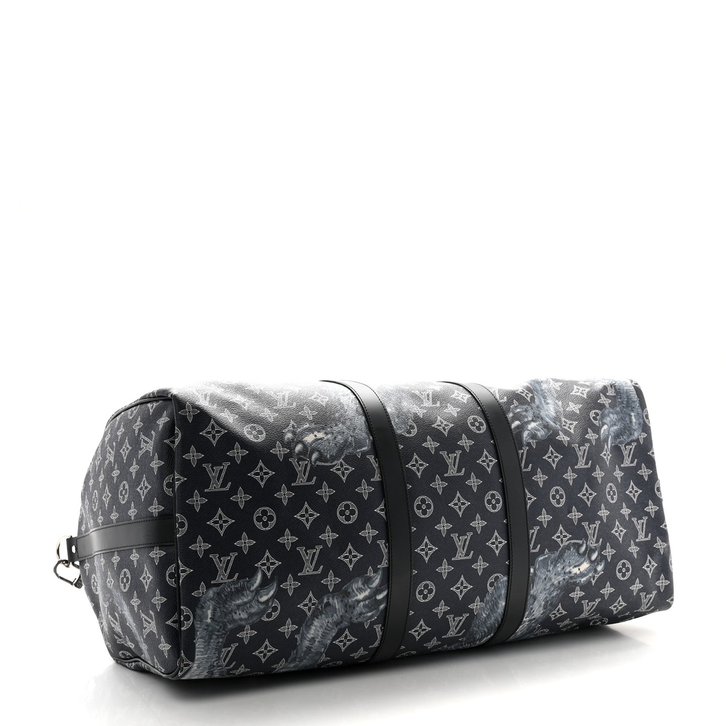 Savane Monogram Lion Chapman Keepall Bandouliere 55 Encre