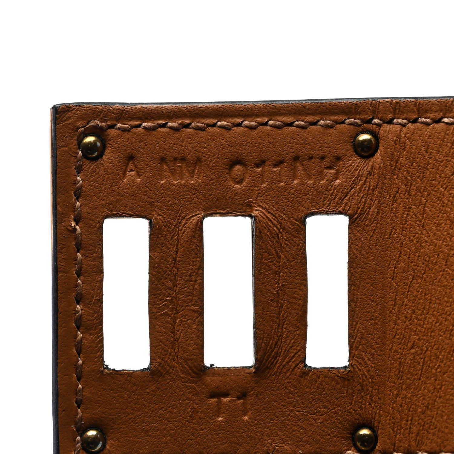 Hermes Shiny Alligator Kelly Dog Bracelet T1 Black 5 of 7