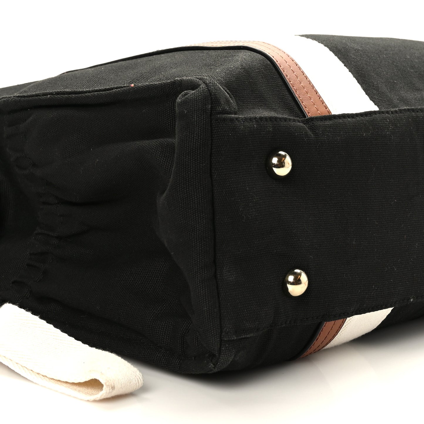 Cotton Calfskin Changing Bag Black