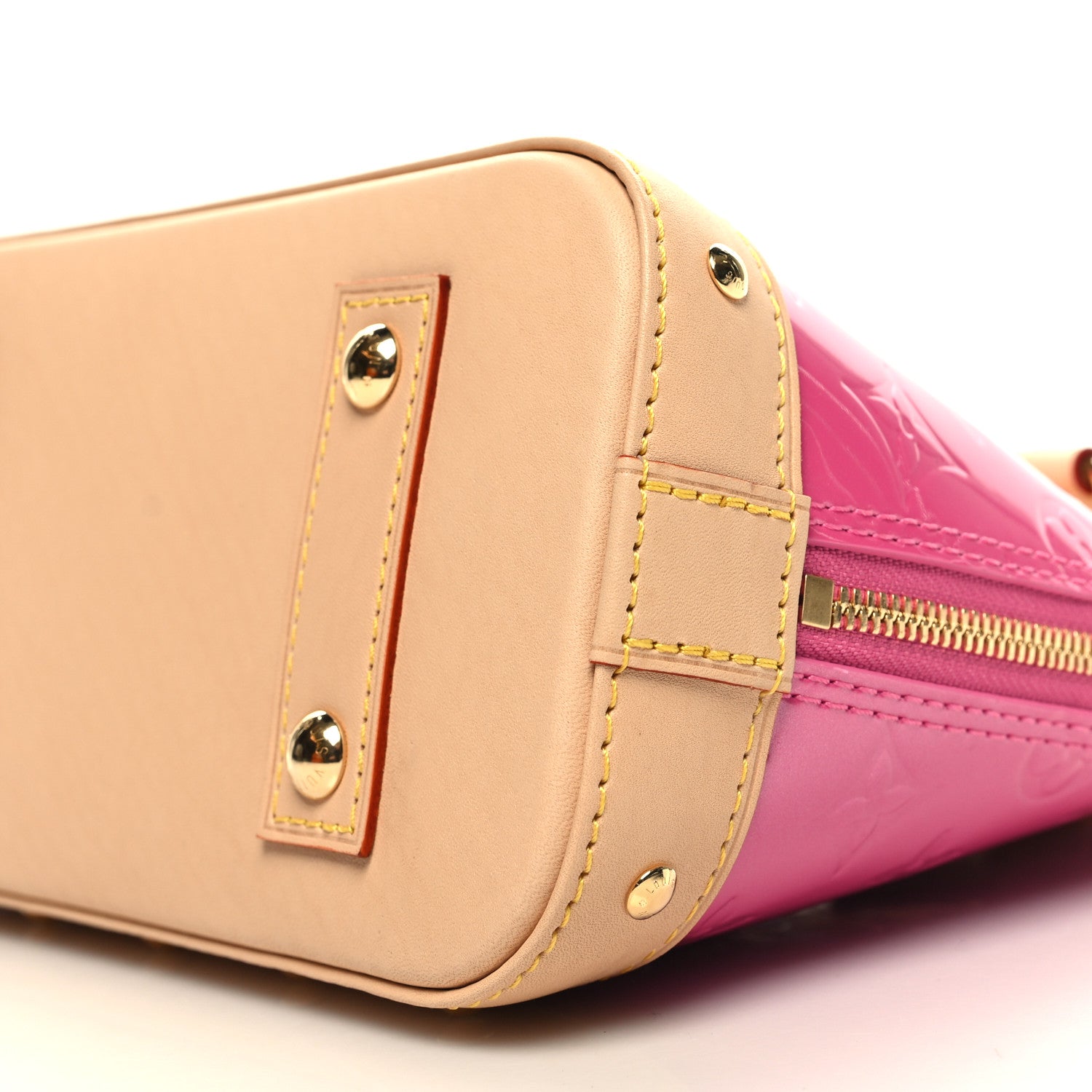 Louis Vuitton Vernis Alma BB Neon Pink 9 of 10
