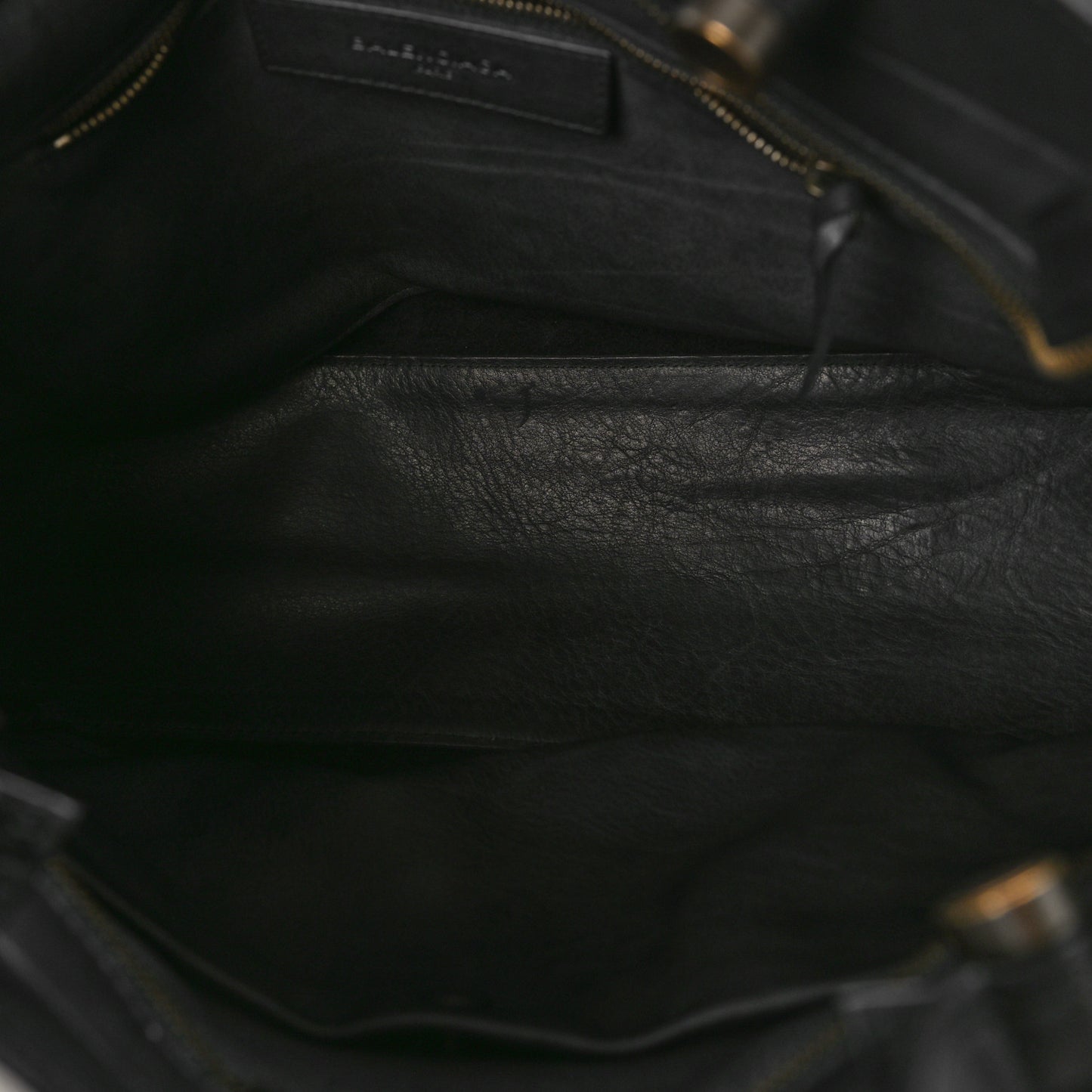 Veau Soyeux Perforated Blackout Hardware City Black
