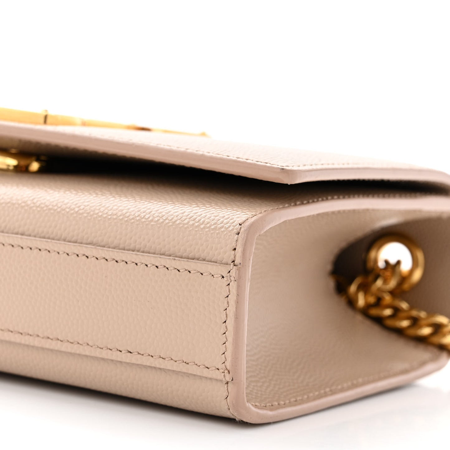 Grain De Poudre Small Monogram Kate Satchel Nude Powder
