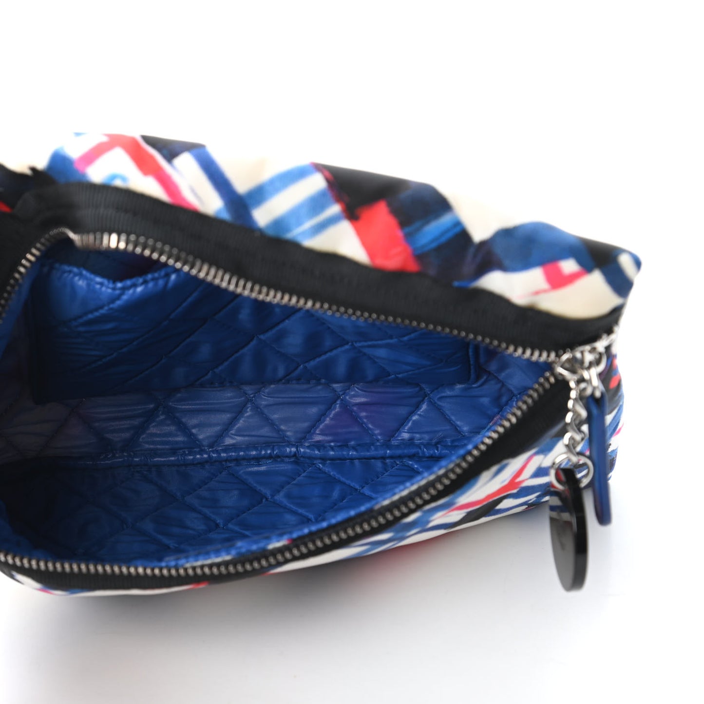 Canvas Airline Cosmetic Pouch Multicolor