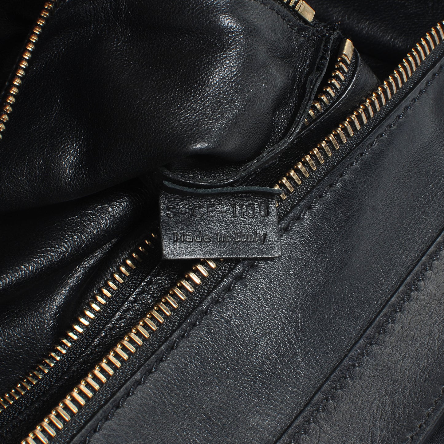 Smooth Calfskin Mini Luggage Black