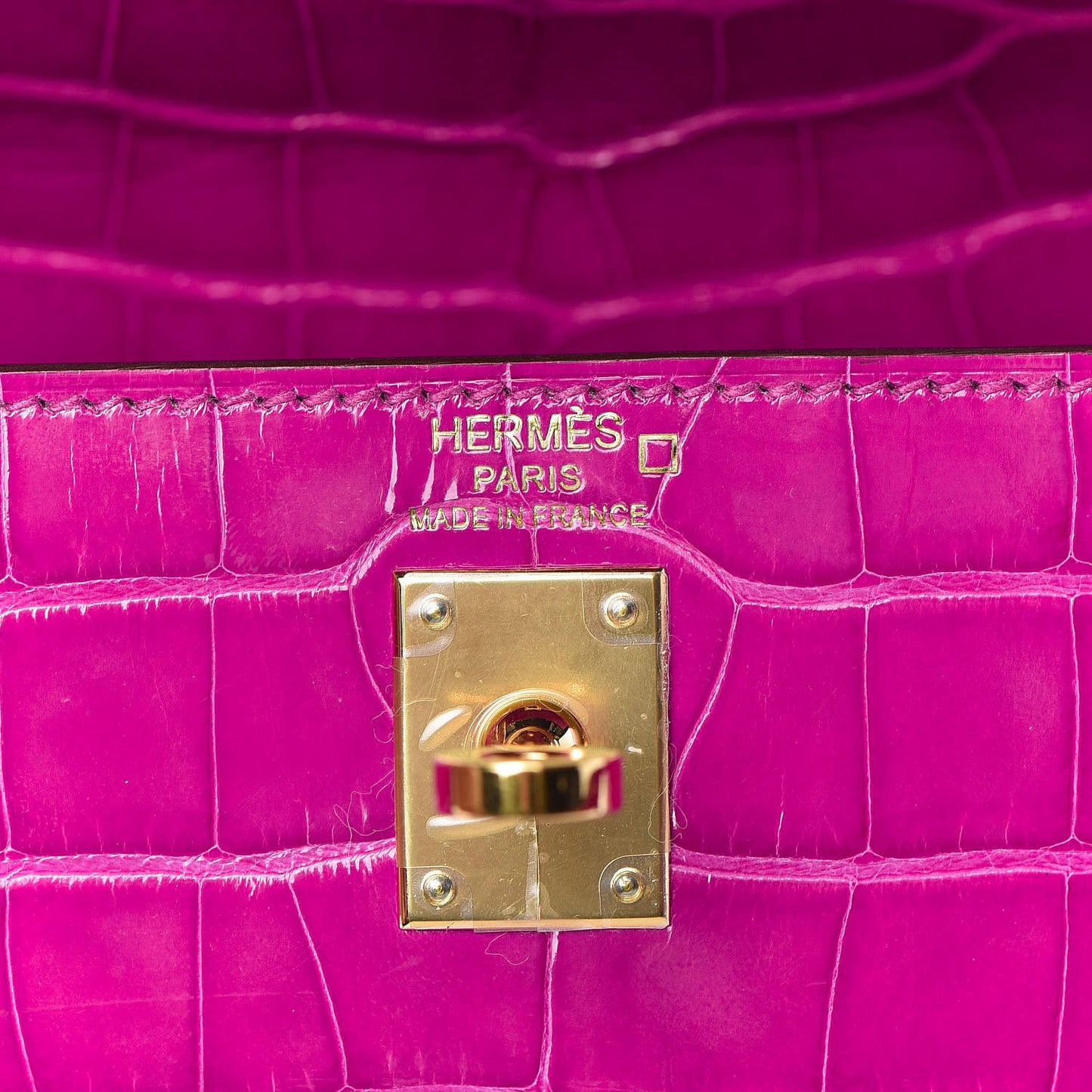 Shiny Alligator Kelly Sellier 25 Rose Scheherazade