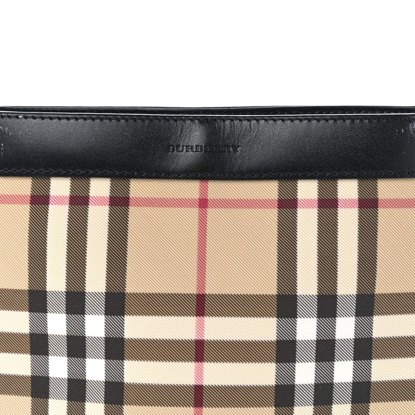 Prorsum House Check Shoulder Bag Black