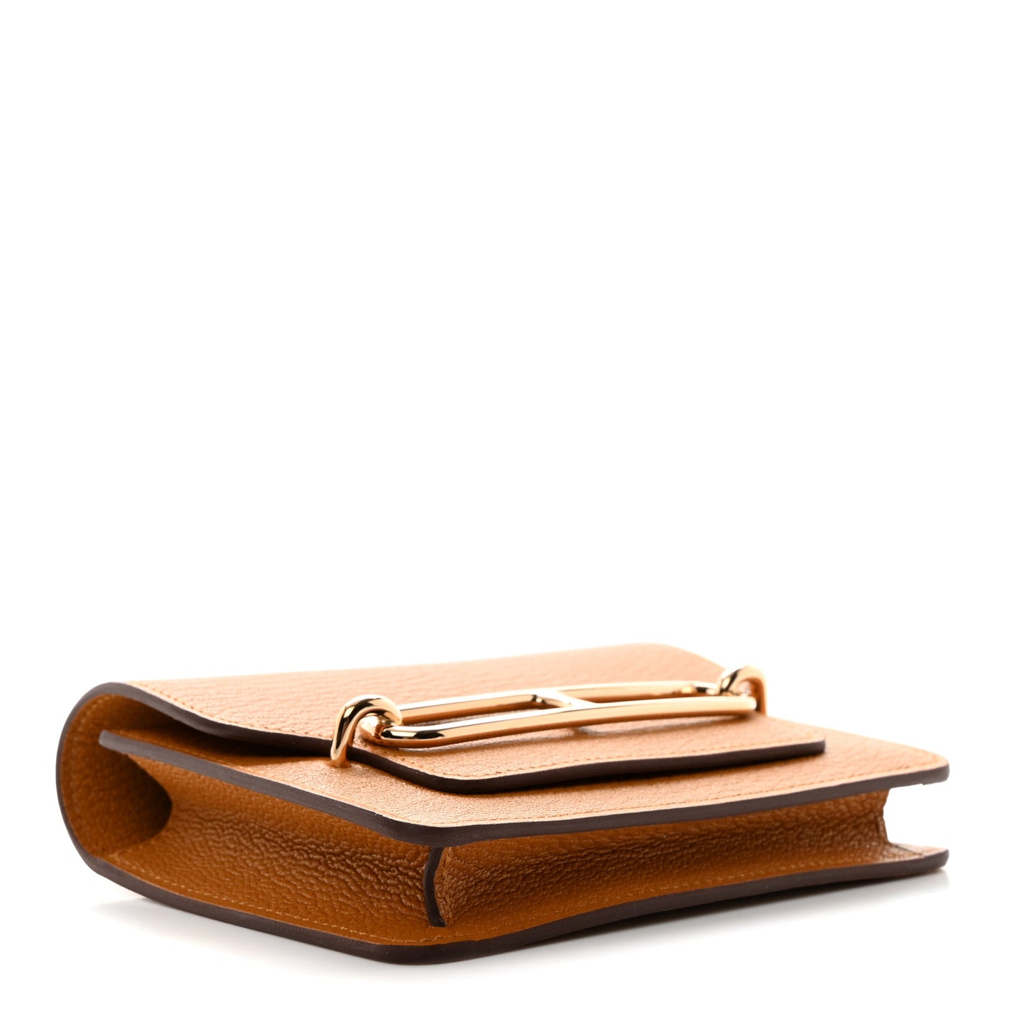 Chevre Mysore Roulis Slim Wallet Caramel