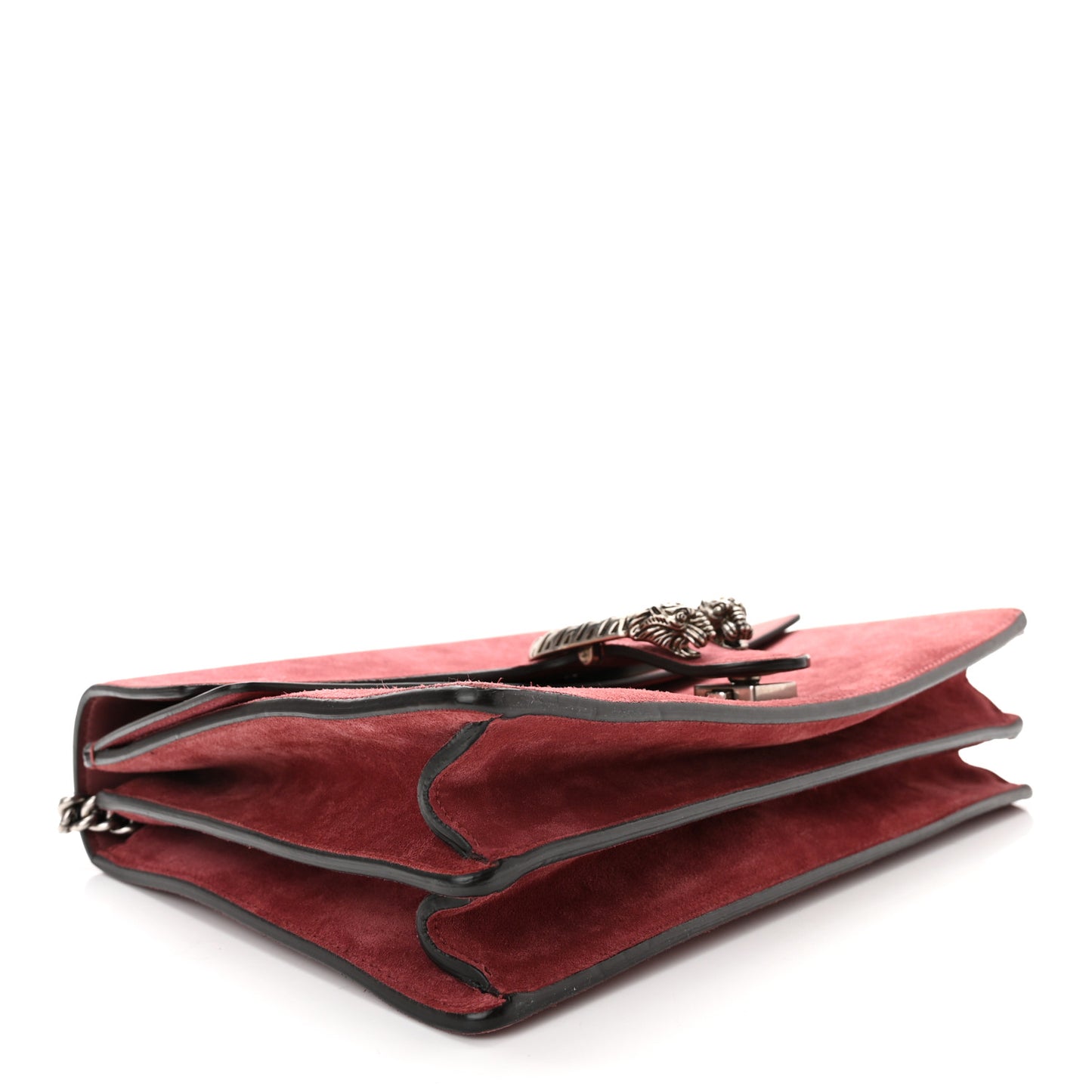 Suede Cudu Vitello Velvet Dionysus Shoulder Bag Dry Rose