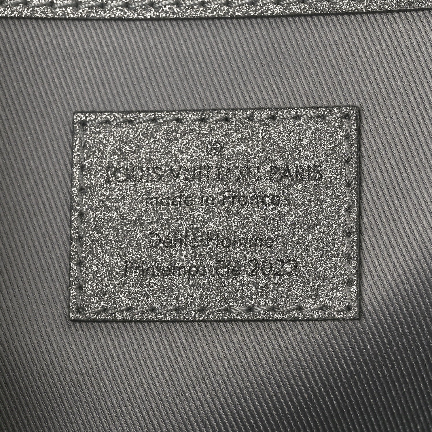 Louis Vuitton Damier Glitter Keepall Bandouliere 50 Silver 6 of 11