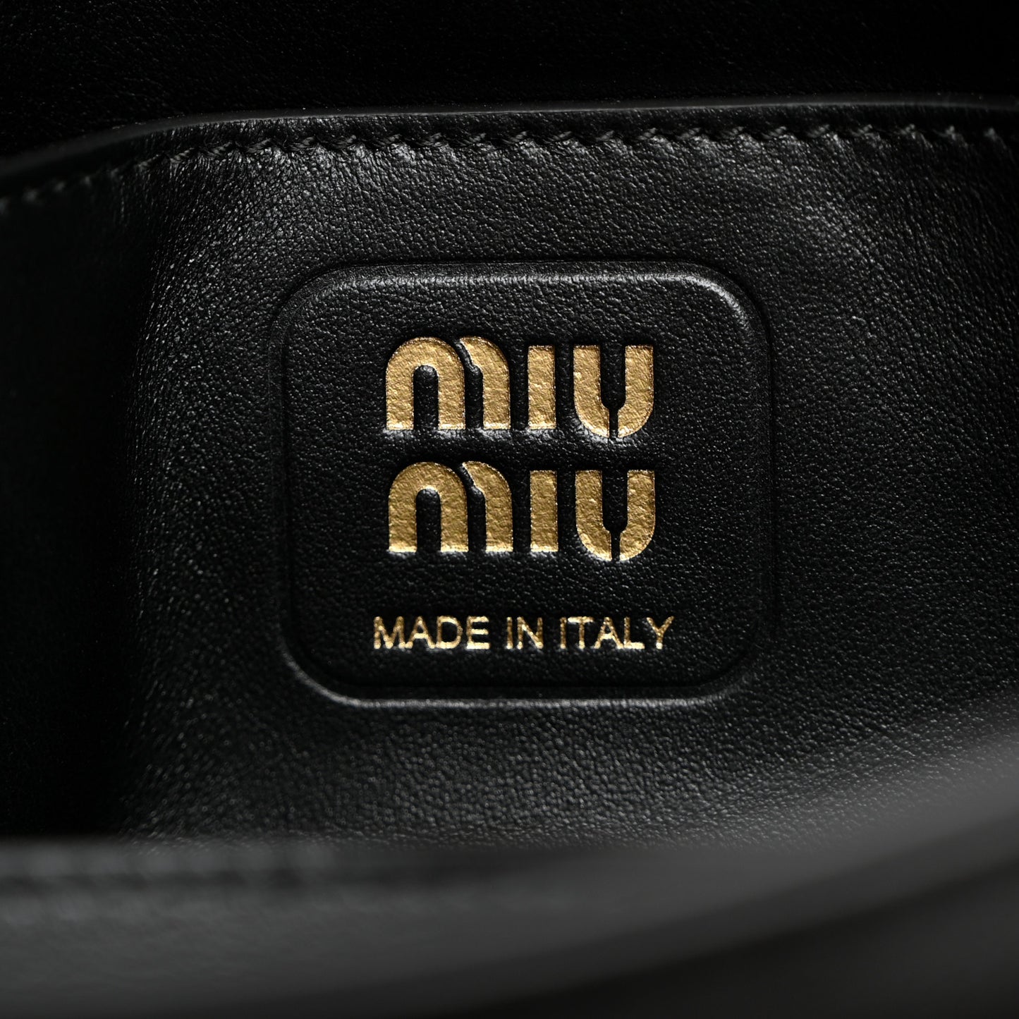 Nappa Shoulder Bag Black