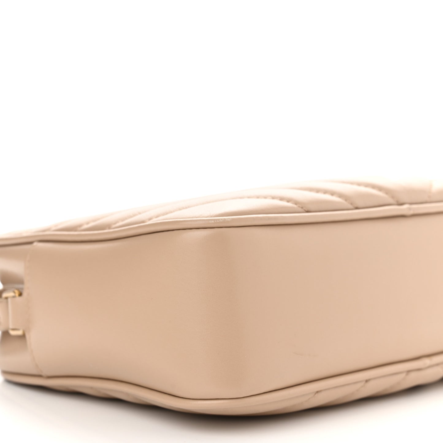 Calfskin Matelasse Monogram Lou Camera Bag Dark Beige