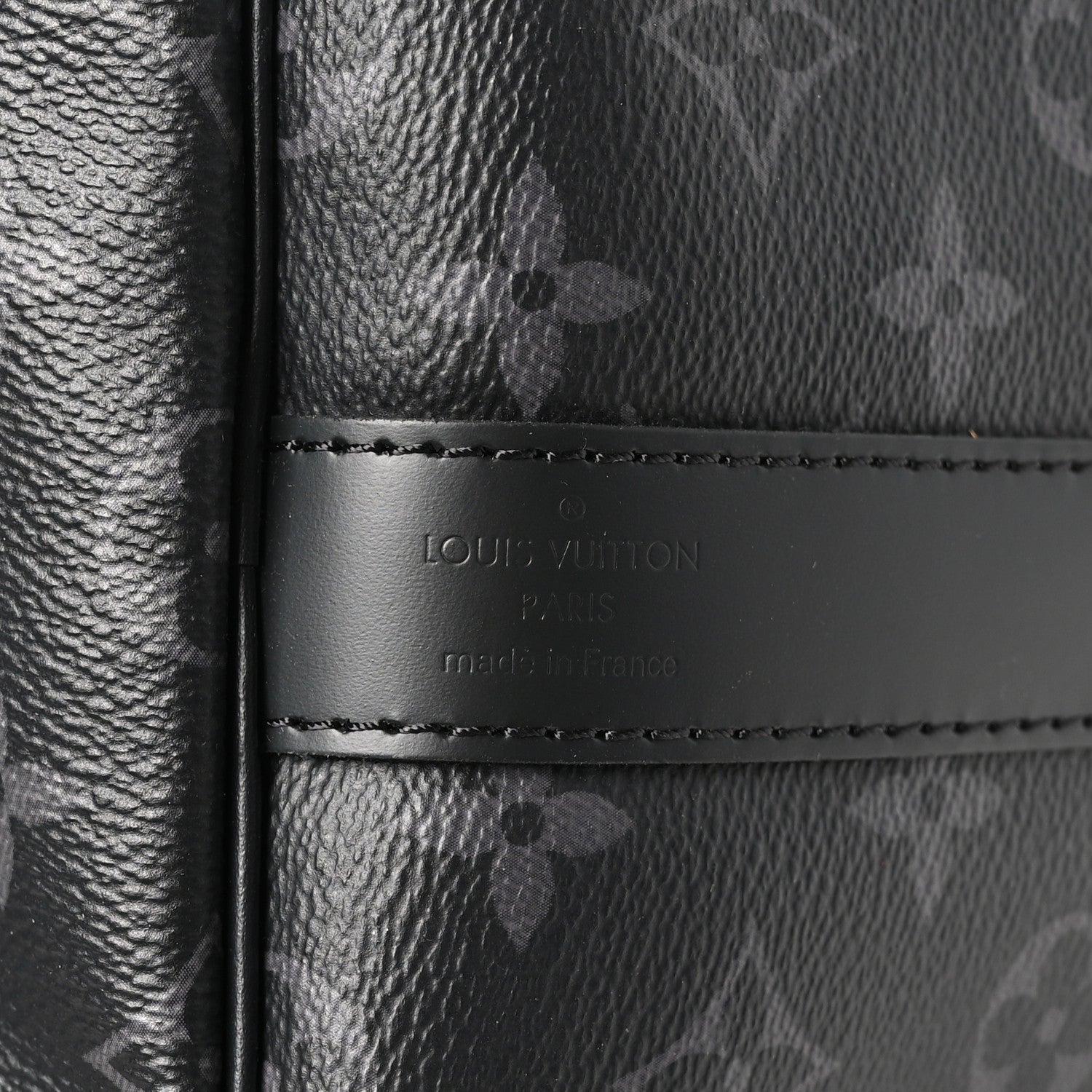 Louis Vuitton Monogram Eclipse Keepall Bandouliere 55 5 of 11