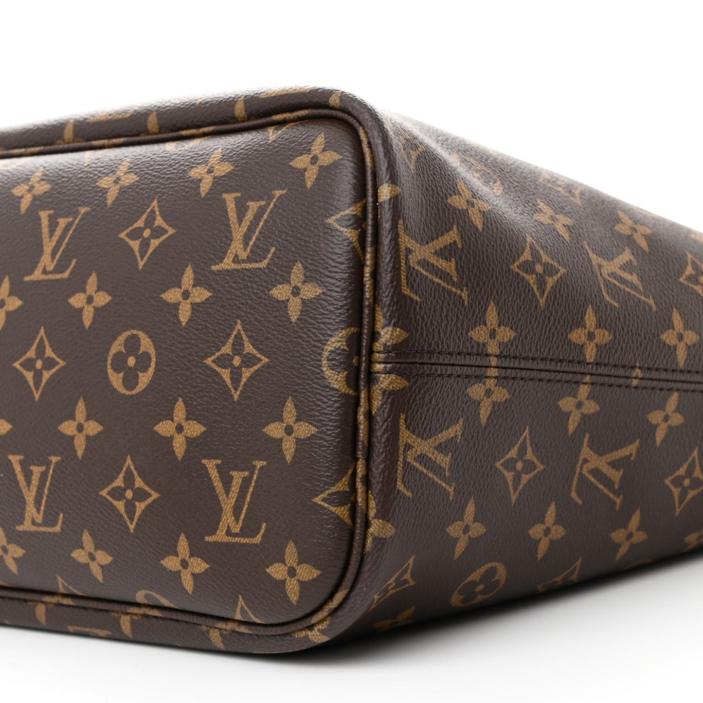 Monogram Calfskin Neo Neverfull Inside Out MM Tan