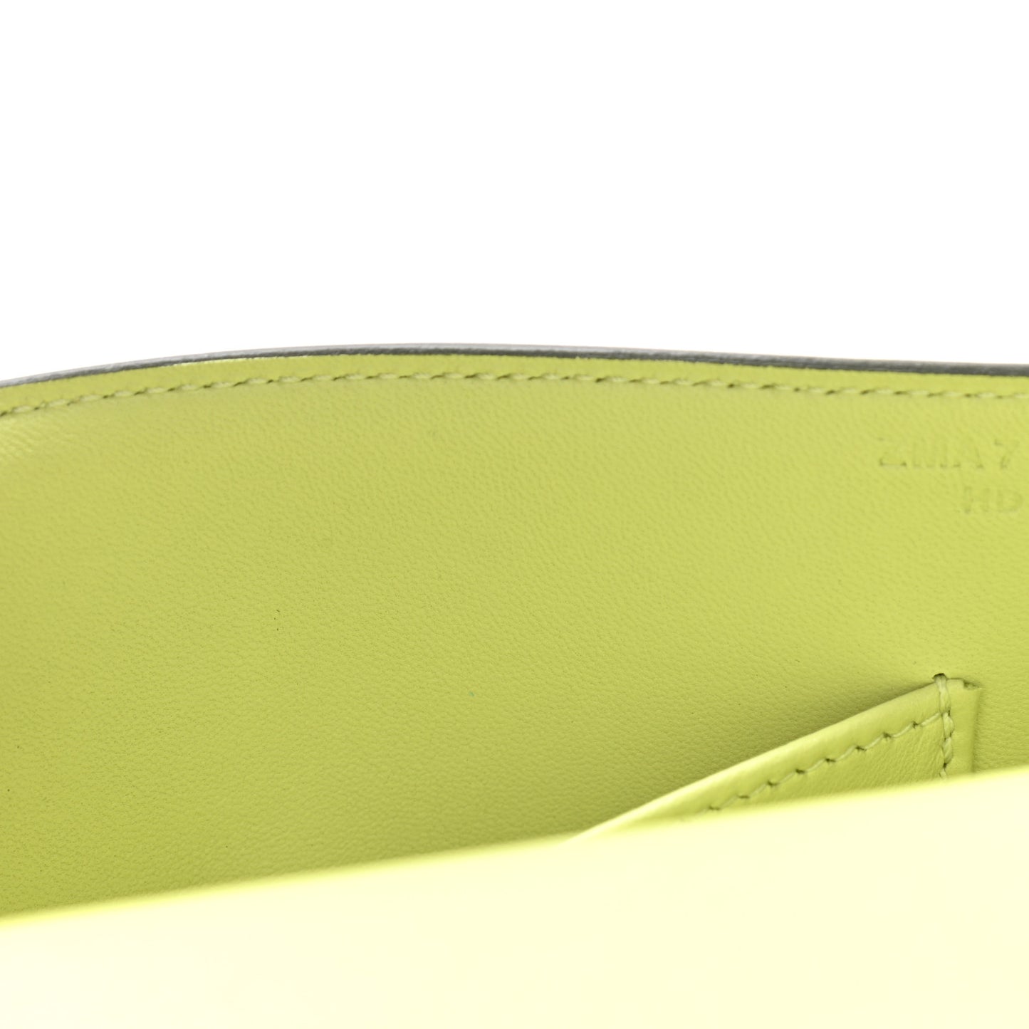 Chevre Mysore Mini Verrou Chaine Bag Jaune Bourgeon