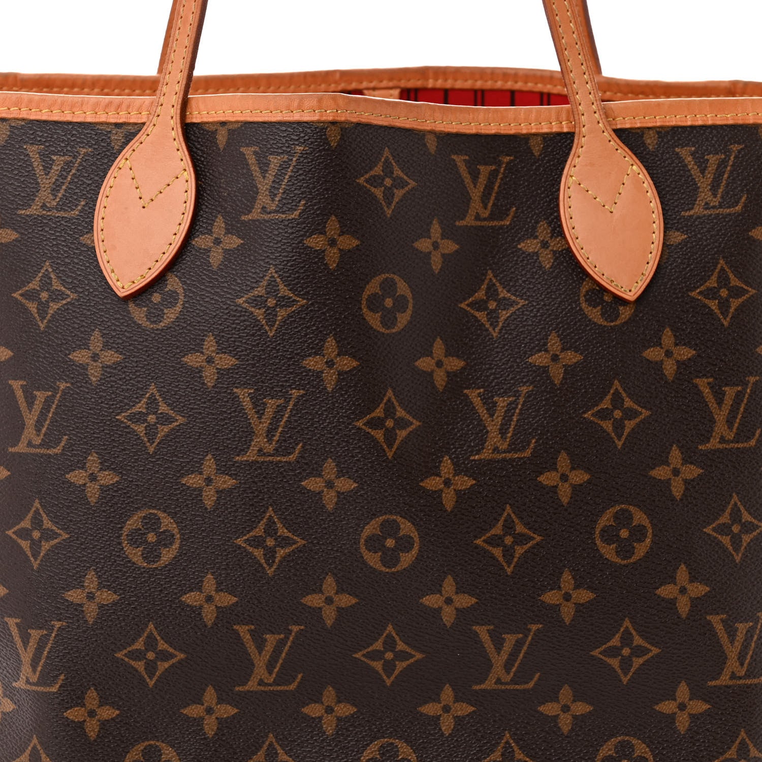 Louis Vuitton Monogram Neo Neverfull MM Cherry 9 of 11