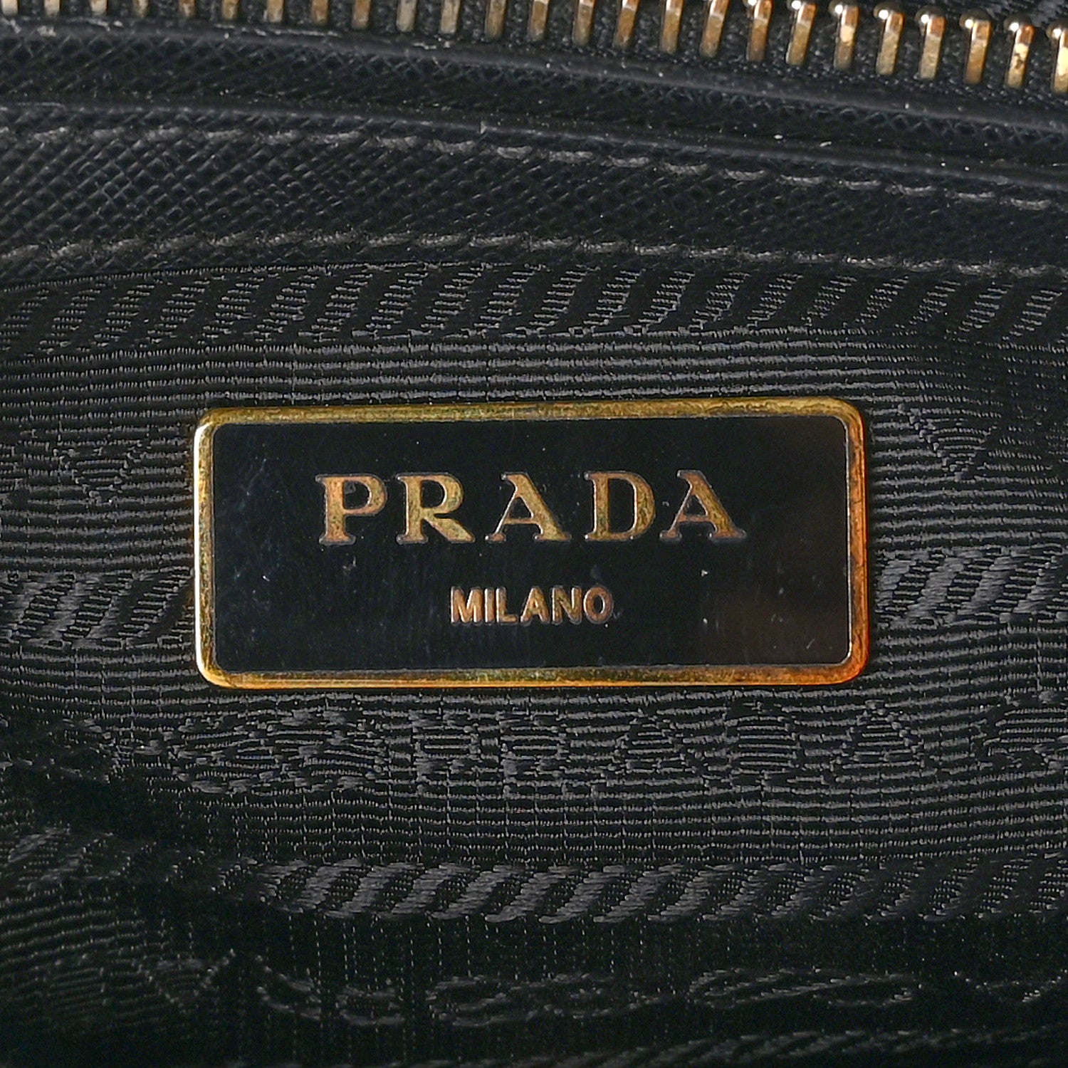 Prada Saffiano Medium Galleria Double Zip Tote Black 7 of 9