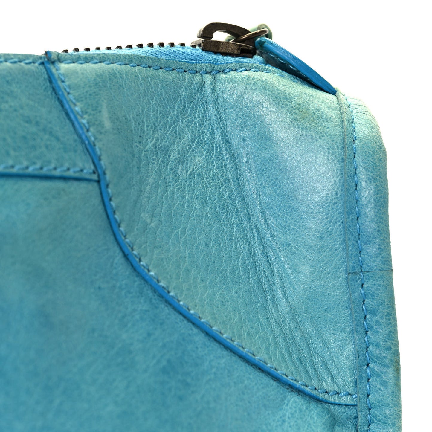 Agneau Classic Hardware Weekender Sky Blue
