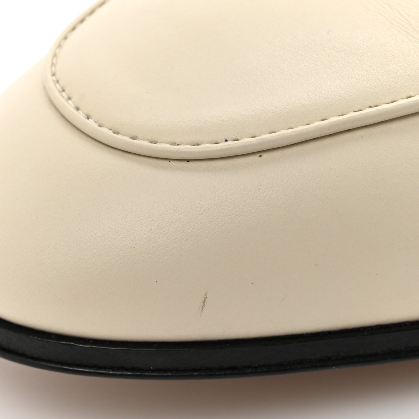 Jakarta Calfskin Womens Interlocking G Horsebit Loafers 40.5 Mystic White