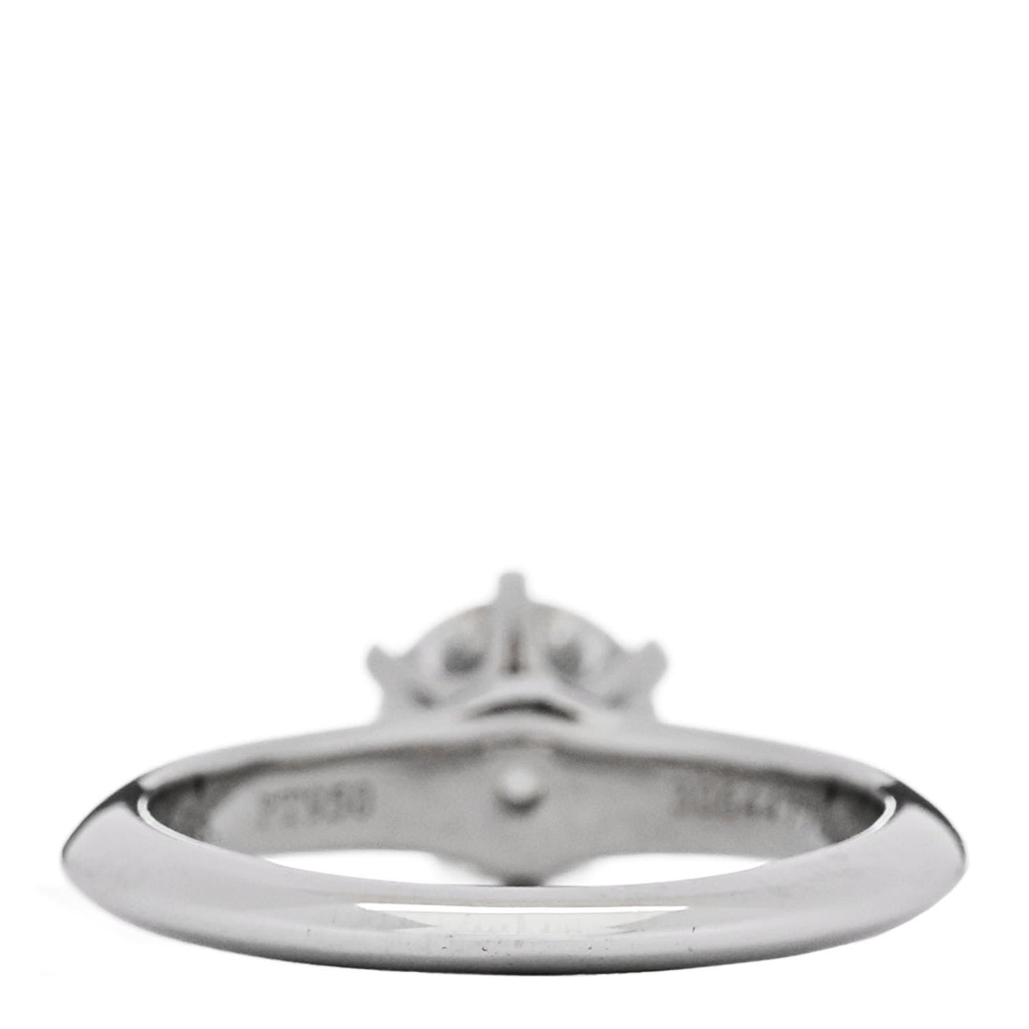 Platinum Diamond 1.02ct Solitaire Engagement Ring 48 4.5