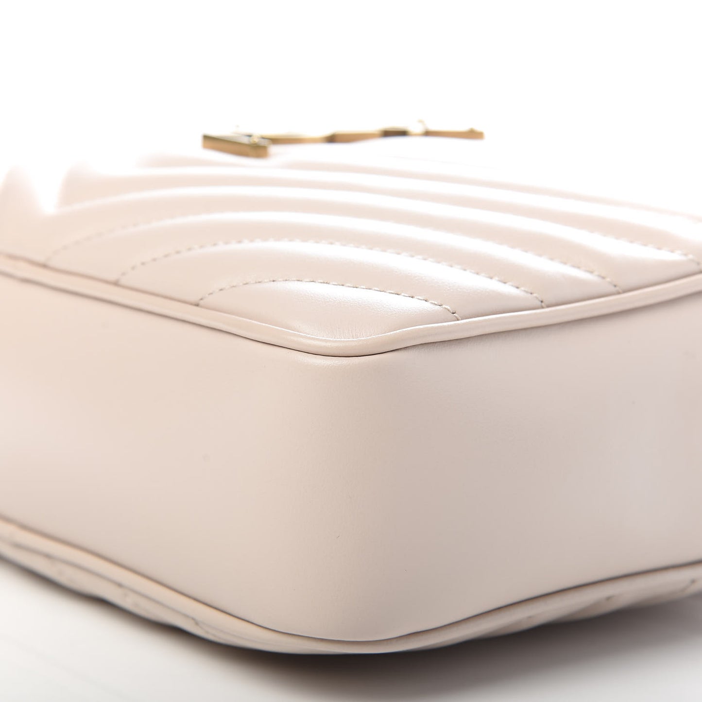 Calfskin Matelasse Monogram Lou Camera Bag Washed Light Pink