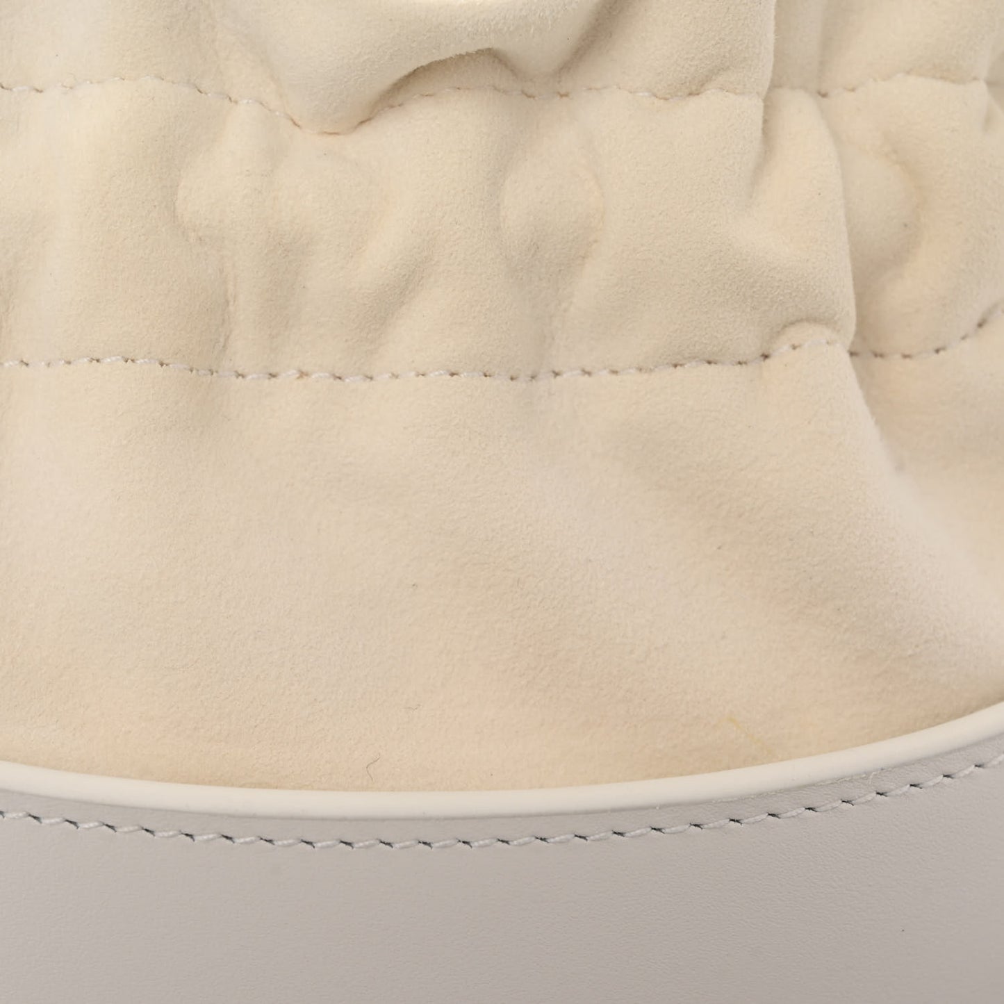 Calfskin Small Dior Vibe Bucket White Blue