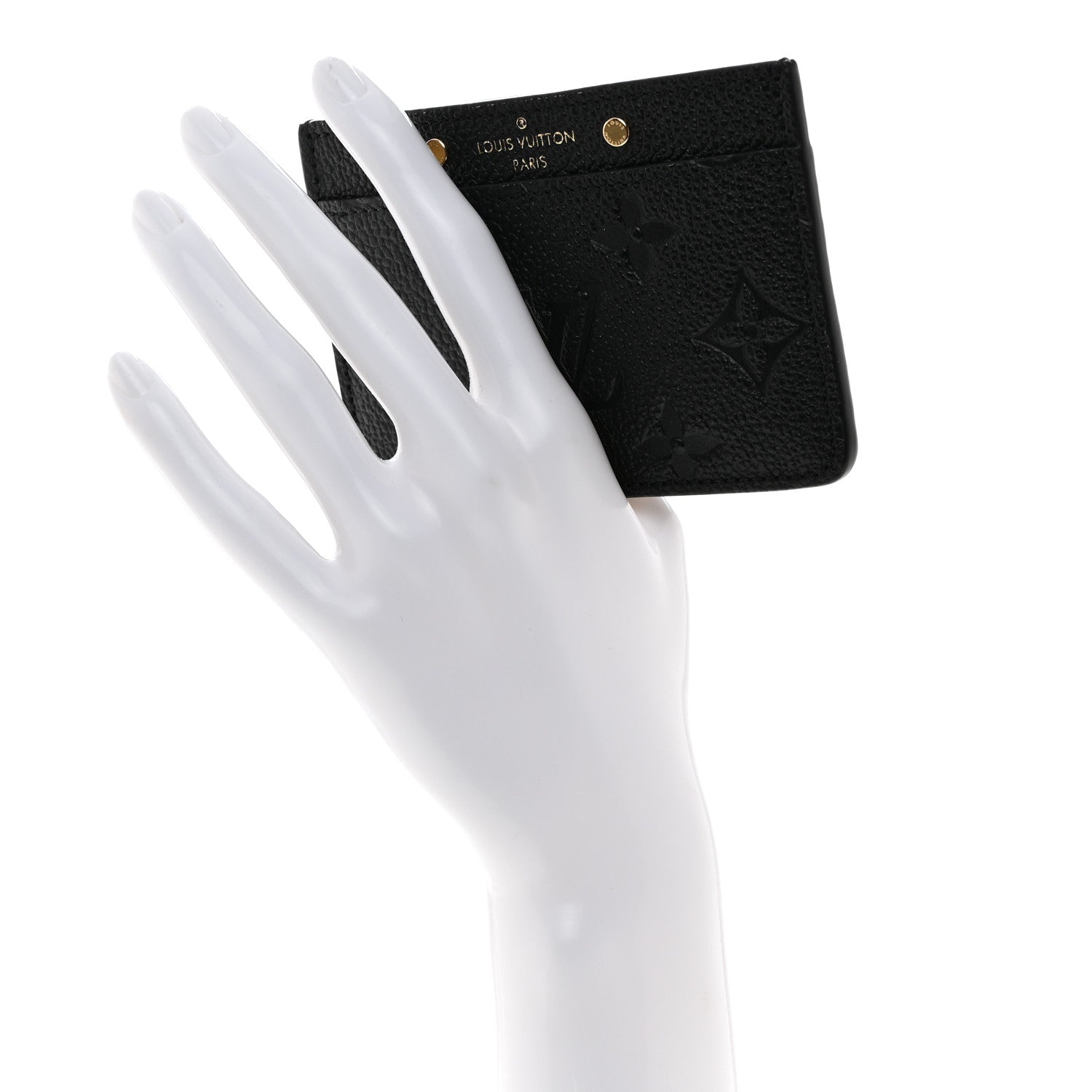 Louis Vuitton Empreinte Card Holder Black 2 of 7