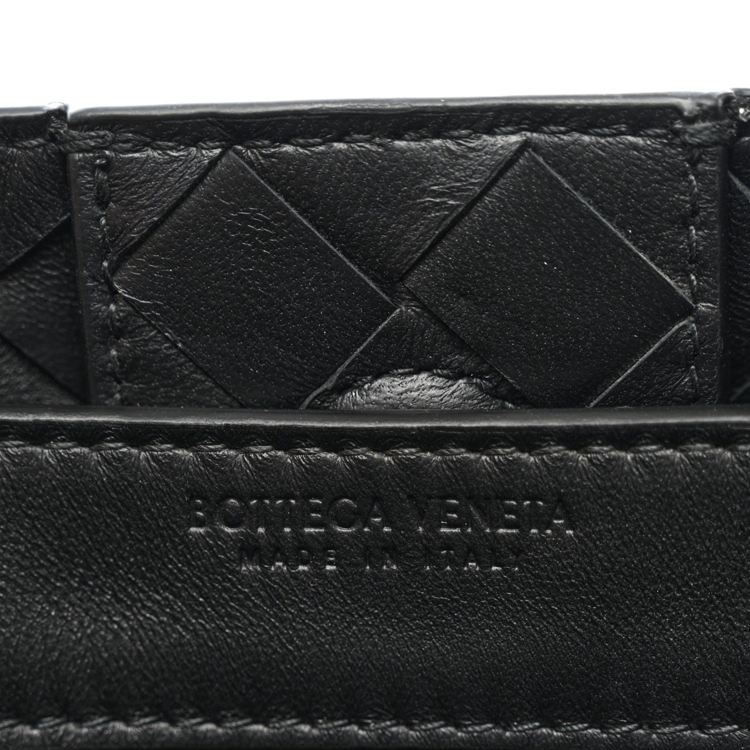 Bottega Veneta Nappa Intrecciato Small Andiamo With Chain Shoulder Bag Black 7 of 10