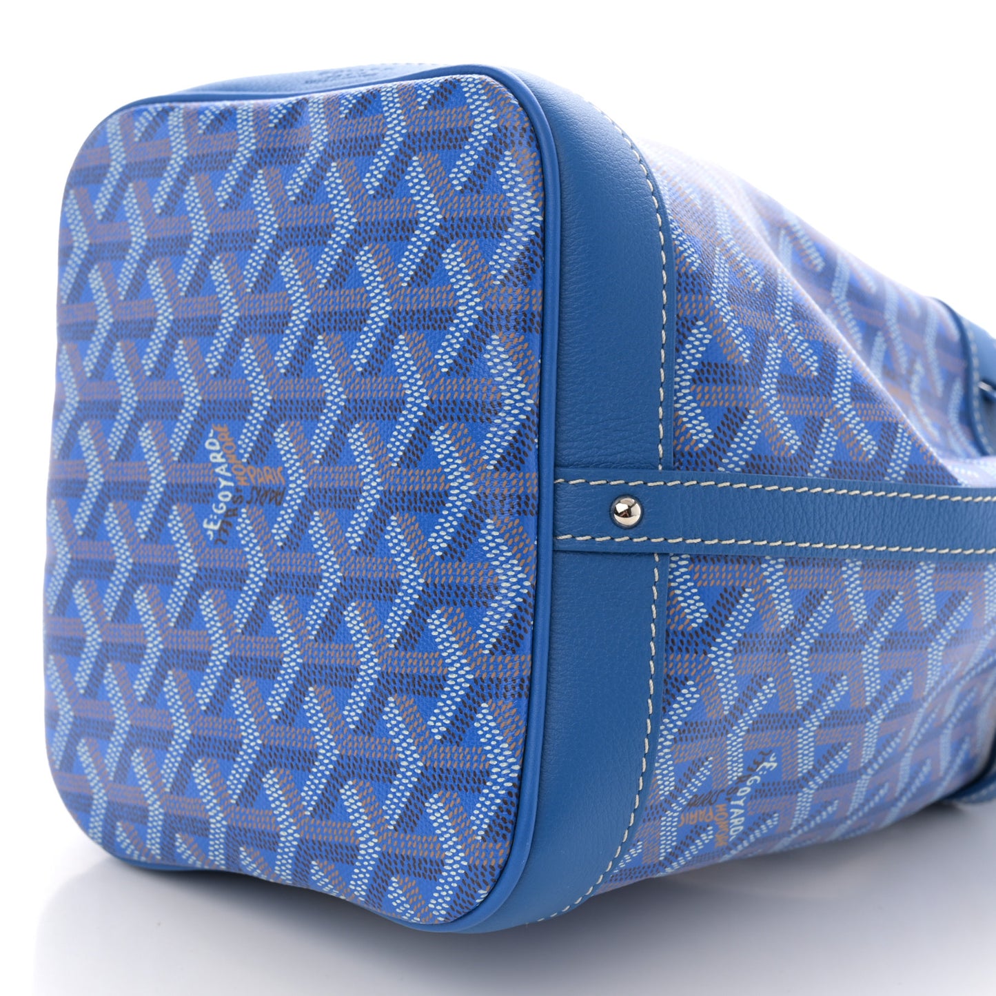 Goyardine Petit Flot Bucket Bag PM Sky Morning