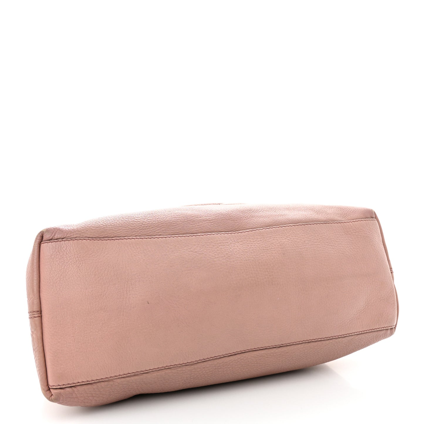Pebbled Calfskin Medium Soho Chain Shoulder Bag Dark Cipria