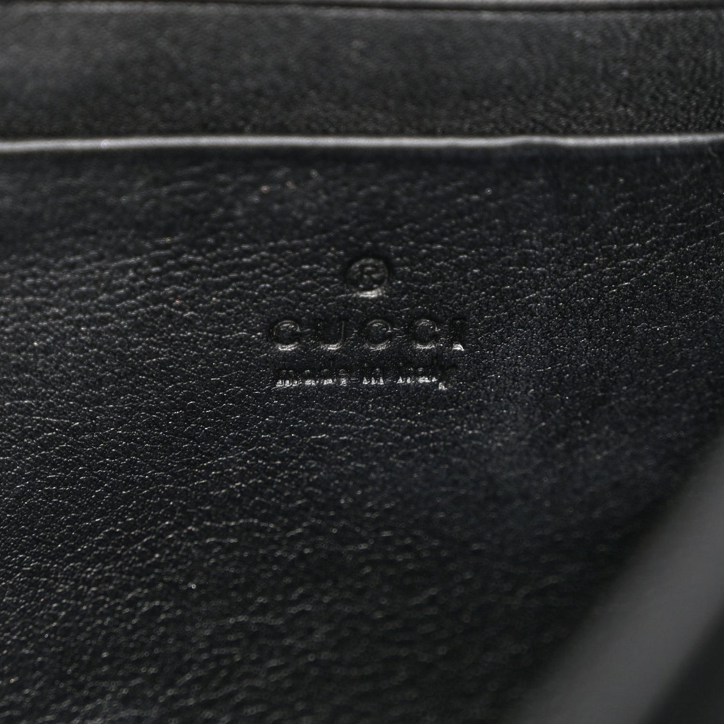 Velvet Matelasse GG Marmont Chain Wallet Black
