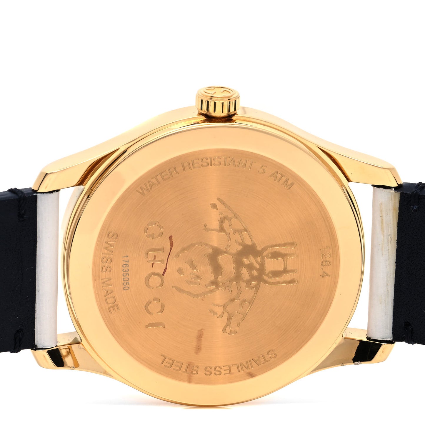 Stainless Steel Calfskin 38mm G-Timeless Bee Butterfly Hologram Quartz Watch