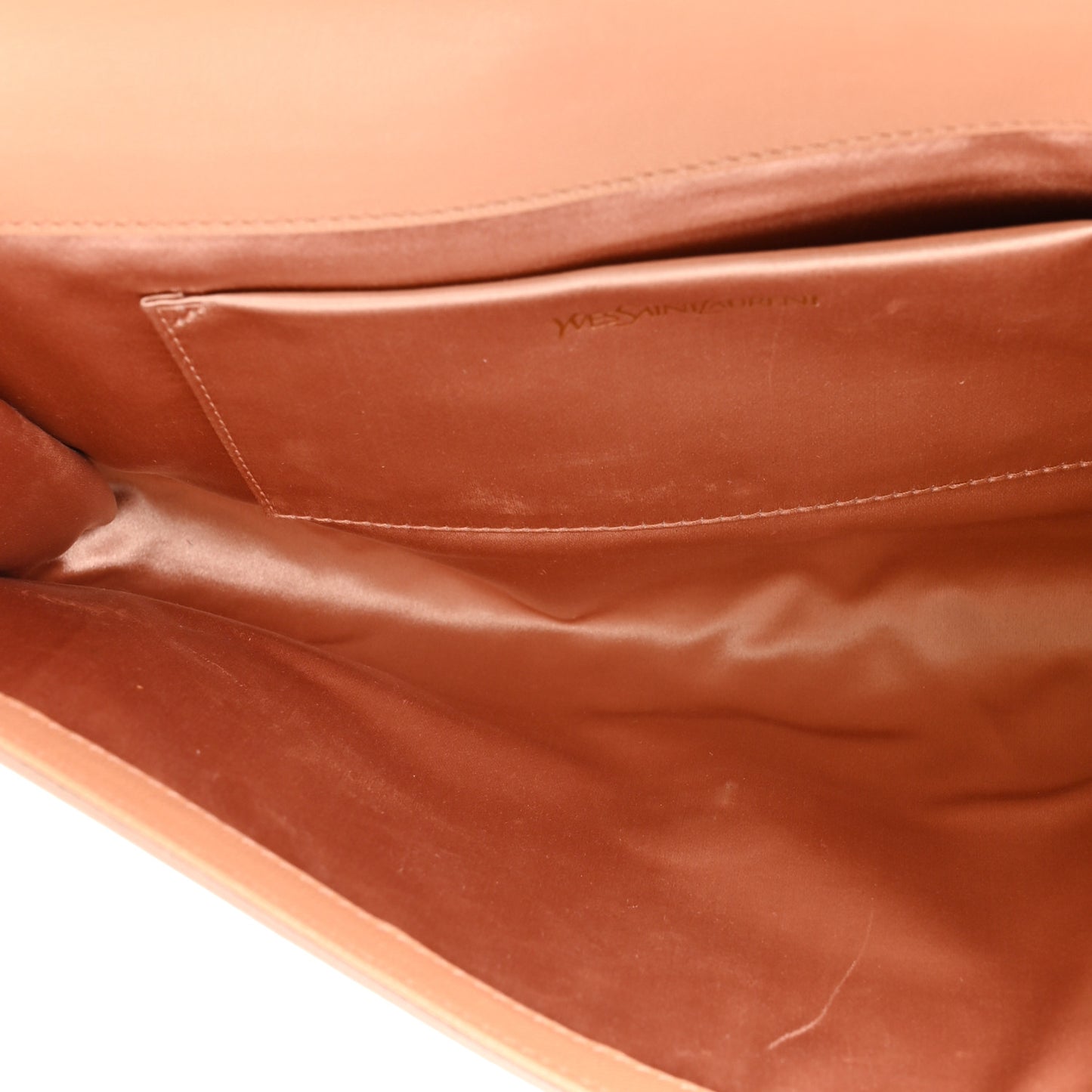 Calfskin Large Belle De Jour Clutch Beige