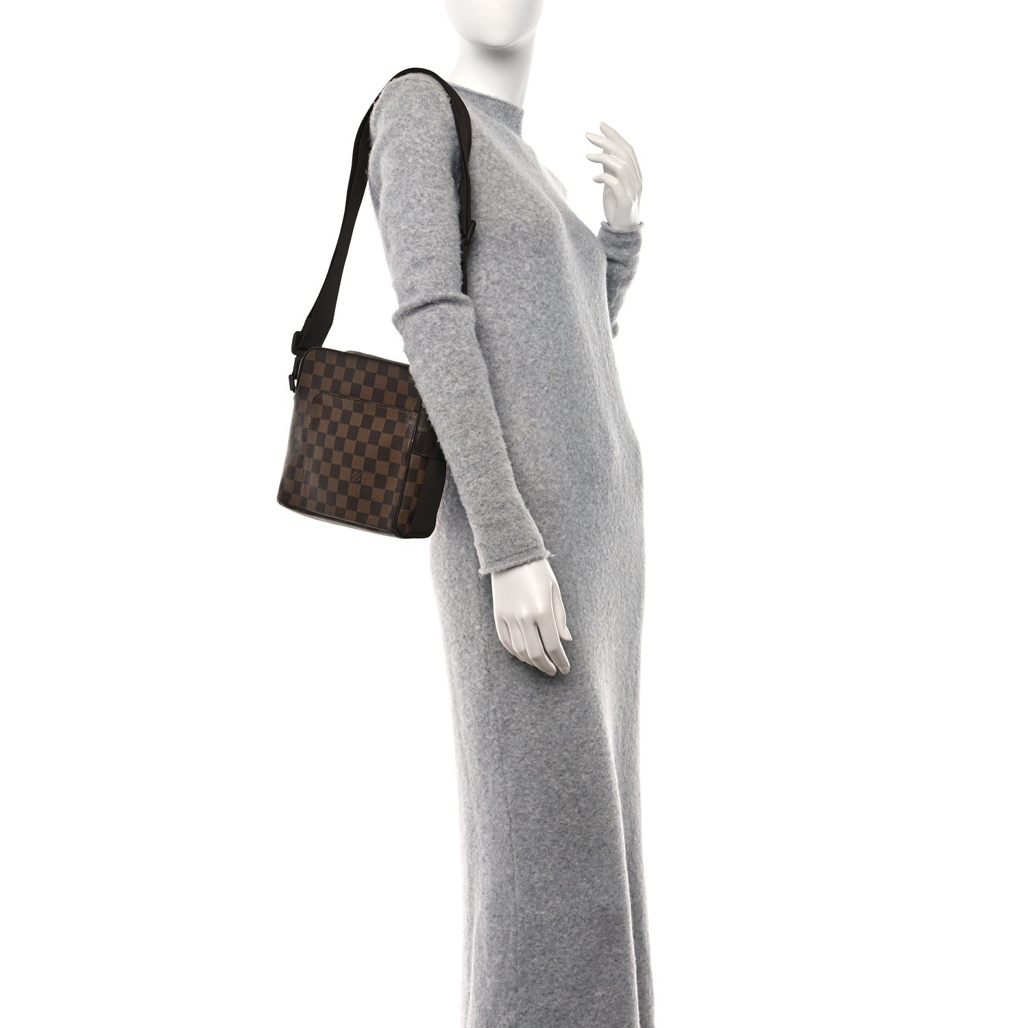 Louis Vuitton LOUIS VUITTON Damier Ebene Olav PM Messenger Bag 2 of 12