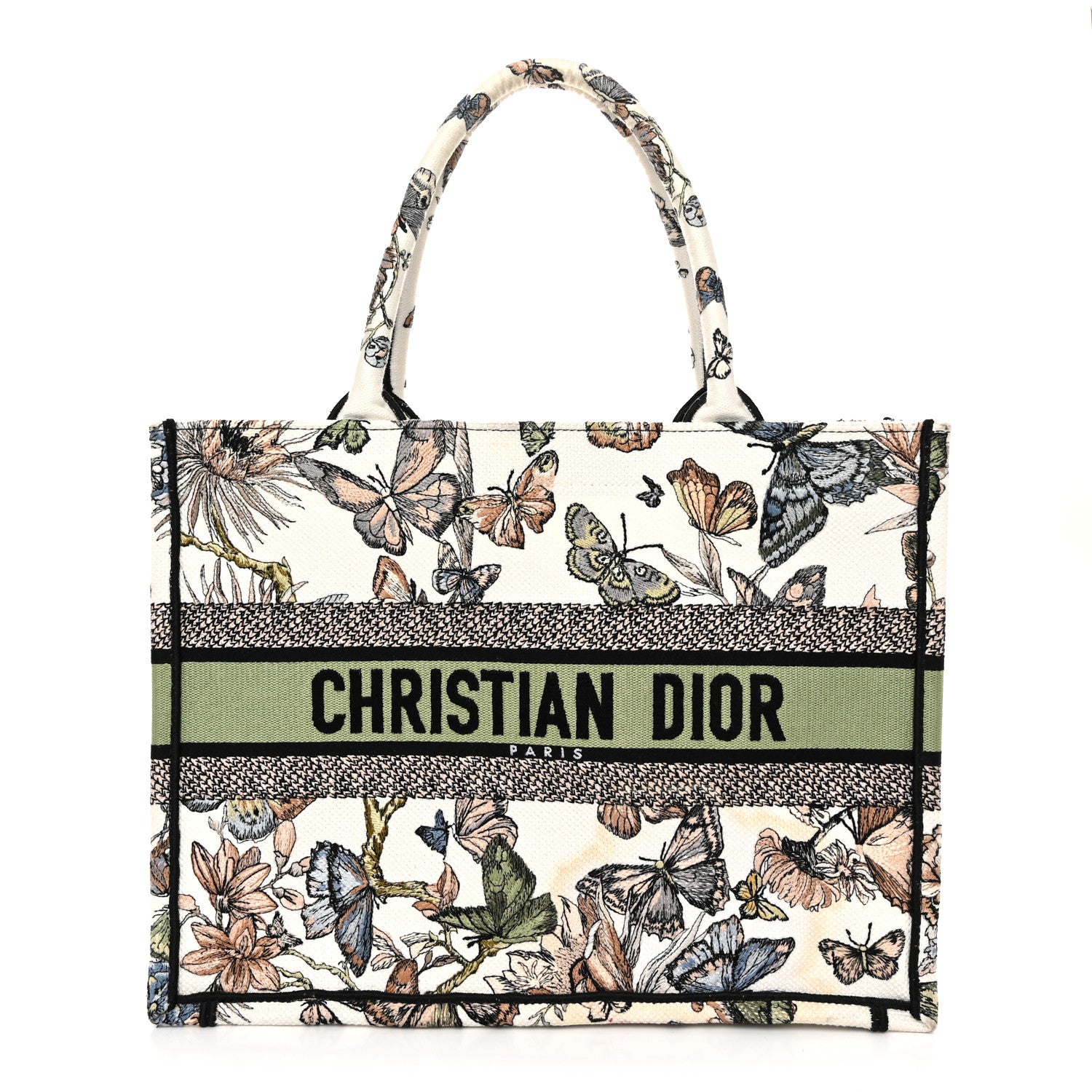 Christian Dior Canvas Embroidered Toile de Jouy Mexico Medium Book