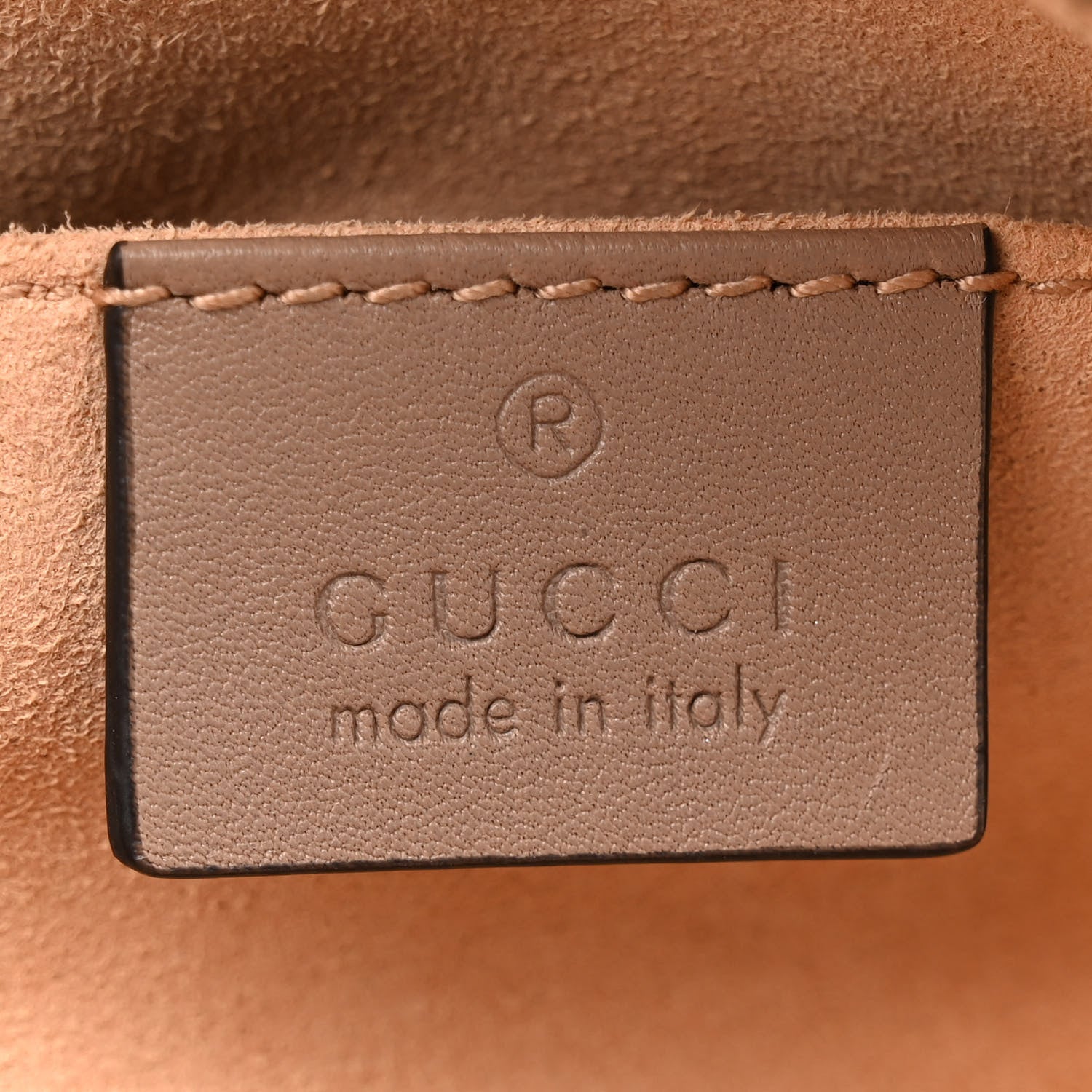 Gucci Calfskin Matelasse GG Marmont Belt Bag 85 34 Porcelain Rose 6 of 12