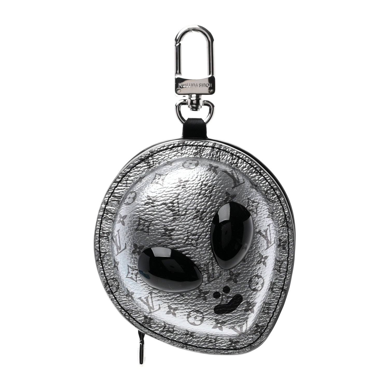Louis Vuitton Monogram LV Alien Bag Charm Key Holder Grey 1623666 – FASHIONPHILE