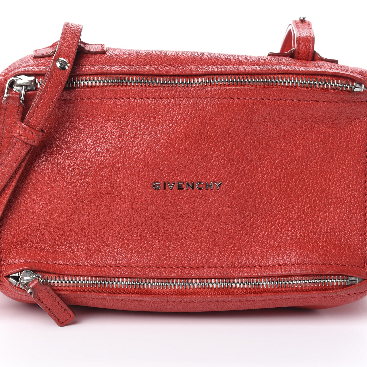 Sugar Goatskin Mini Pandora Red