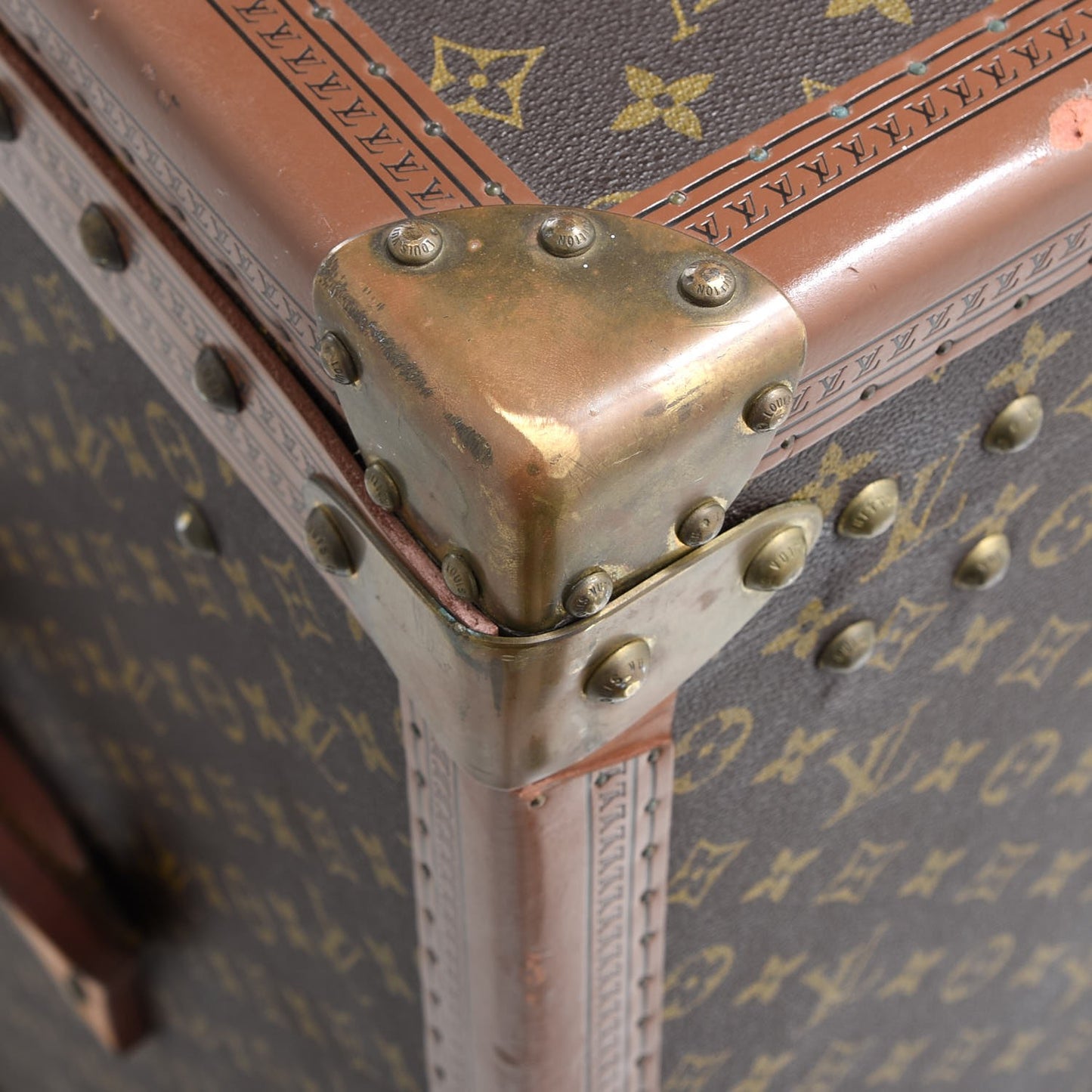 Monogram Stokowski Secretary Desk Trunk