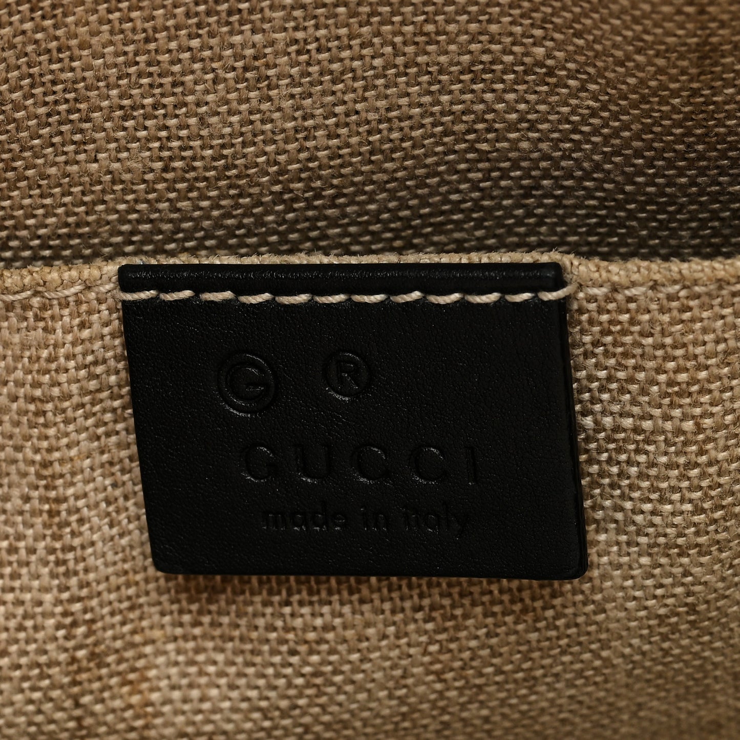 Microguccissima Mini Dome Bag Black