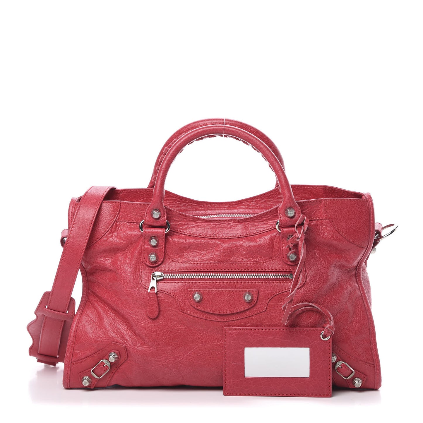 Agneau Giant 12 Silver Hardware City Rose Thulian