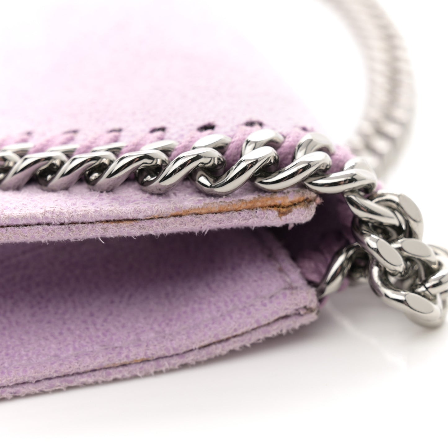 Shaggy Deer Mini Falabella Crossbody Bag Lilac
