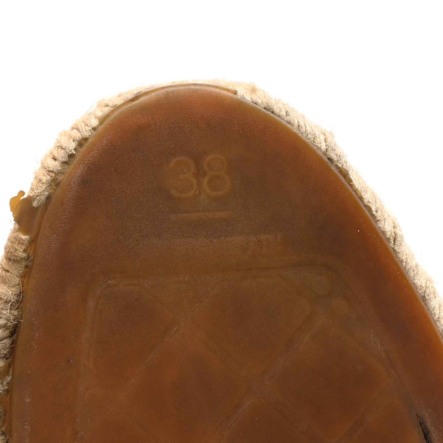Lambskin CC Espadrilles 38 Black