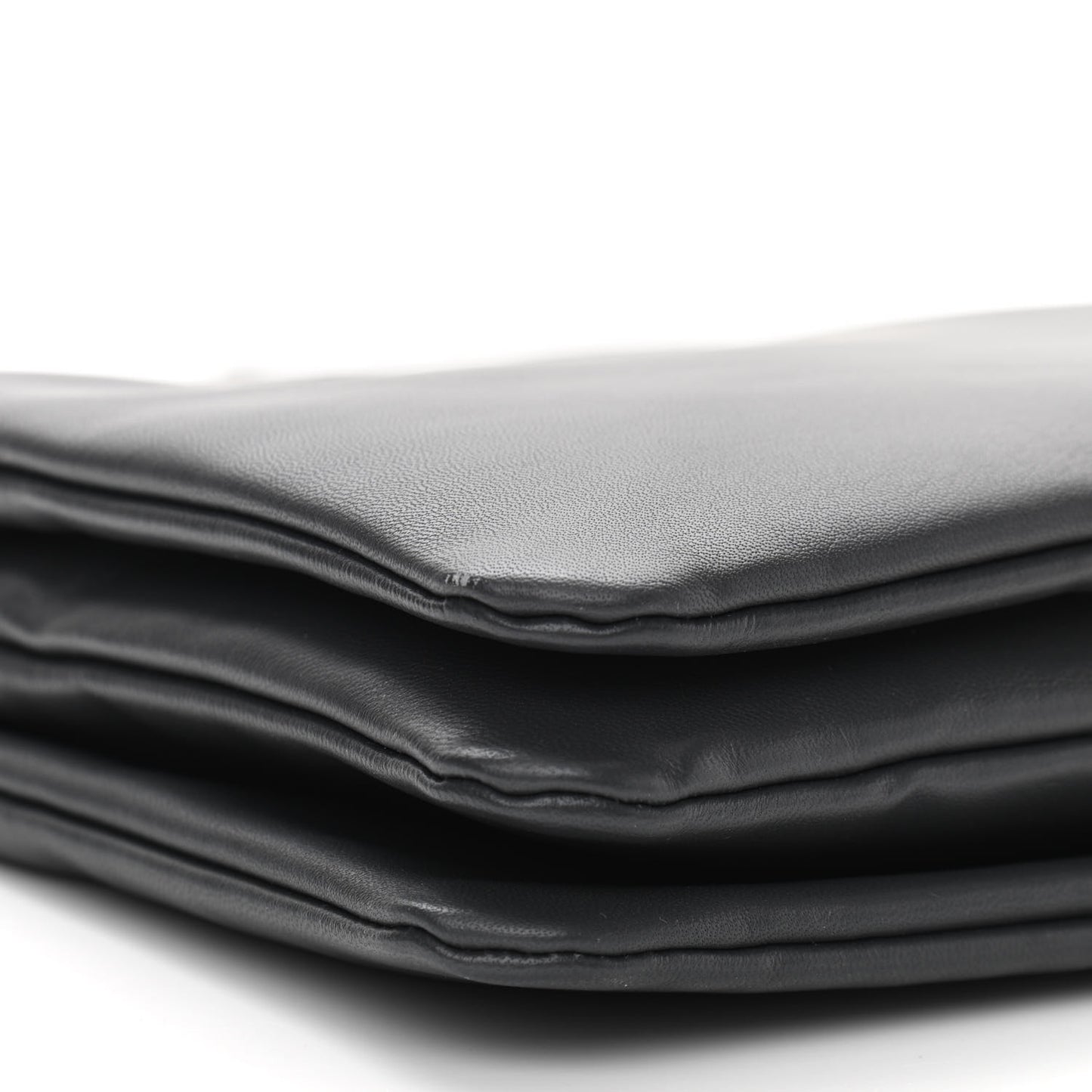 Lambskin Small Trio Crossbody Bag Medium Grey